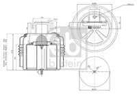 FEBI BILSTEIN 102551 - Fuelle, suspensión neumática