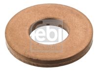 FEBI BILSTEIN 102852 - Espesor [mm]: 2<br>Diámetro interior [mm]: 7,3<br>Diámetro exterior [mm]: 16<br>Material: Cobre<br>Peso [kg]: 0,001<br>