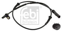 FEBI BILSTEIN 103201 - Lado de montaje: Eje delantero<br>Tipo de sensor: Hall<br>Número de enchufes de contacto: 2<br>Artículo complementario / información complementaria 2: con cable<br>Longitud de cable [mm]: 910<br>