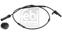 FEBI BILSTEIN 103280 - Equipamiento de vehículo: para vehic. sin auxiliar de aparcamiento<br>Equipamiento de vehículo: para veh. sin tempomat regulador distancia y función stop&go<br>Longitud [mm]: 615<br>Número de conexiones: 2<br>Lado de montaje: Eje delantero, izquierda<br>Lado de montaje: Eje delantero, derecha<br>Peso [kg]: 0,04<br>