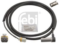 FEBI BILSTEIN 103768 - Referencia artículo par: 102456<br>Longitud [mm]: 2200<br>Número de conexiones: 2<br>Resistencia [Ohm]: 1800<br>Lado de montaje: Eje trasero izquierda<br>Lado de montaje: Eje delantero, izquierda<br>Longitud de cable [mm]: 2140<br>Peso [kg]: 0,130<br>Artículo complementario/Información complementaria: con casquillo<br>Artículo complementario/Información complementaria: con grasa<br>