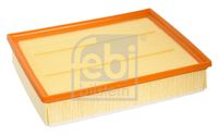 FEBI BILSTEIN 103807 - Longitud [mm]: 292<br>Ancho [mm]: 246<br>Altura [mm]: 67<br>Forma: rectangular<br>Tipo de filtro: Cartucho filtrante<br>