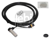 FEBI BILSTEIN 104567 - Referencia artículo par: 104567<br>Longitud [mm]: 1910<br>Número de conexiones: 2<br>Resistencia [Ohm]: 1700<br>Lado de montaje: Eje delantero, izquierda<br>Longitud de cable [mm]: 1850<br>Peso [kg]: 0,121<br>Artículo complementario/Información complementaria: con casquillo<br>Artículo complementario/Información complementaria: con grasa<br>