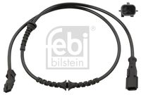 FEBI BILSTEIN 104974 - Lado de montaje: Eje trasero<br>Longitud de cable [mm]: 854<br>Tipo de sensor: Hall<br>Número de enchufes de contacto: 2<br>