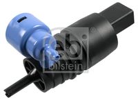 FEBI BILSTEIN 105954 - Equipamiento de vehículo: para vehículos sin limpiaparabrisas trasero<br>Tipo de bomba: Monobomba<br>Tensión [V]: 12<br>Número de conexiones: 2<br>Peso [kg]: 0,113<br>Artículo complementario / información complementaria 2: con junta tórica<br>para OE N°: 28920-JD00A<br>