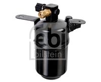 FEBI BILSTEIN 10607 - Equipamiento de vehículo: para vehículos con climatizador automático<br>Longitud [mm]: 172<br>Ancho [mm]: 138<br>Número de conexiones: 1<br>Diám. carcasa [mm]: 74<br>Agente frigorífico: R 134 a<br>Peso [kg]: 0,732<br>