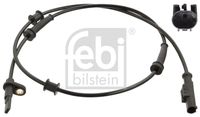 FEBI BILSTEIN 106705 - Longitud [mm]: 1070<br>Número de conexiones: 2<br>Lado de montaje: Eje delantero, izquierda<br>Lado de montaje: Eje delantero, derecha<br>Longitud de cable [mm]: 1014<br>Peso [kg]: 0,062<br>