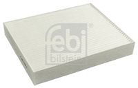 FEBI BILSTEIN 106919 - Tipo de filtro: Filtro partículas finas (PM 2.5)<br>Tipo de filtro: con efecto antialérgico<br>Tipo de filtro: con efecto bactericida<br>Tipo de filtro: con efecto fungicida<br>Longitud [mm]: 277<br>Ancho [mm]: 226<br>Altura [mm]: 40,5<br>