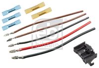 FEBI BILSTEIN 107036 - Cantidad líneas: 5<br>Modelo de conector: Conector de retracción<br>Material aislamiento tubería: Silicona<br>Material: CuSn (cobre.estaño)<br>Longitud de cable [mm]: 100<br>Sección cable desde [mm²]: 1,5<br>Sección cable hasta [mm²]: 2,5<br>