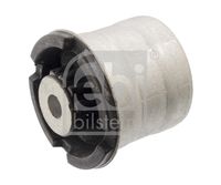 FEBI BILSTEIN 107569 - Longitud [mm]: 80<br>Ancho [mm]: 74<br>Espesor [mm]: 80<br>Diámetro interior [mm]: 14<br>Diámetro exterior [mm]: 74<br>Material: Caucho/metal<br>Lado de montaje: Eje delantero, izquierda<br>Lado de montaje: debajo<br>Lado de montaje: posterior<br>Lado de montaje: Eje delantero, derecha<br>Lado de montaje: interior<br>Forma: ranurado<br>Peso [kg]: 0,61<br>Artículo complementario / información complementaria 2: con manguito de montaje<br>