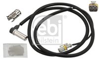 FEBI BILSTEIN 107659 - Referencia artículo par: 103768<br>Longitud [mm]: 1940<br>Número de conexiones: 2<br>Resistencia [Ohm]: 1700<br>Lado de montaje: Eje delantero, derecha<br>Longitud de cable [mm]: 1910<br>Peso [kg]: 0,121<br>Artículo complementario/Información complementaria: con casquillo<br>Artículo complementario/Información complementaria: con grasa<br>