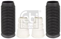 FEBI BILSTEIN 108090 - Suspensión: para vehículos con chasis deportivo<br>Número de PR: G35<br>Longitud [mm]: 245<br>Ancho [mm]: 100<br>Material: PU (poliuretano)<br>Material: Plástico<br>Lado de montaje: Eje delantero<br>Peso [kg]: 0,09<br>