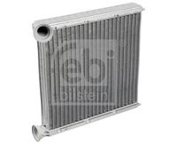 FEBI BILSTEIN 108187 - Diámetro de entrada 1 [mm]: 19<br>Diámetro de salida 1 [mm]: 18,8<br>Restricción de fabricante: DENSO<br>Material: Aluminio<br>Tipo radiador: Aletas refrigeración soldadas<br>Longitud de red [mm]: 164<br>Ancho de red [mm]: 173<br>Profundidad de red [mm]: 26<br>