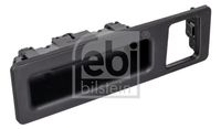 FEBI BILSTEIN 108219 - Equipamiento de vehículo: para vehículos sin cámara aux. marcha atrás<br>Longitud [mm]: 163<br>Ancho [mm]: 61<br>Altura [mm]: 102<br>Número de conexiones: 2<br>Color: negro<br>Material: Plástico<br>Peso [kg]: 0,062<br>