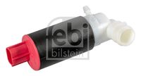 FEBI BILSTEIN 109285 - Tipo de bomba: Monobomba<br>Tensión [V]: 12<br>Número de conexiones: 2<br>Lado de montaje: delante<br>Peso [kg]: 0,120<br>Artículo complementario / información complementaria 2: con junta tórica<br>