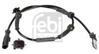 FEBI BILSTEIN 109473 - Lado de montaje: Eje trasero, derecha<br>Tamaño de llanta [pulgada]: 14<br>Longitud [mm]: 1594<br>Número de enchufes de contacto: 2<br>Tipo de sensor: Hall<br>