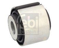 FEBI BILSTEIN 11385 - Longitud [mm]: 47<br>Longitud [mm]: 40<br>Diámetro interior [mm]: 16<br>Diámetro exterior [mm]: 47<br>Material: Caucho/metal<br>Lado de montaje: Eje delantero<br>Lado de montaje: exterior<br>Forma: ranurado<br>Peso [kg]: 0,313<br>