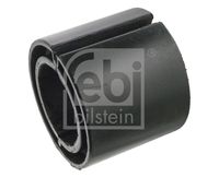 FEBI BILSTEIN 11386 - Espesor [mm]: 62<br>Diámetro interior [mm]: 22<br>Diámetro exterior [mm]: 68<br>Material: Caucho/metal<br>Lado de montaje: Eje trasero<br>Lado de montaje: exterior<br>Forma: ranurado<br>Peso [kg]: 0,705<br>