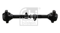 FEBI BILSTEIN 11654 - Longitud [mm]: 676<br>Diám. de puntos de sujeción [mm]: 15<br>Tipo de dirección: brazo triangular (veh. ind)<br>Lado de montaje: Eje trasero<br>Distancia taladros [mm]: 145<br>Medida ángulo brazo trinagular [grados]: 50<br>Peso [kg]: 33,6<br>