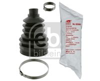 FEBI BILSTEIN 12842 - Longitud [mm]: 112<br>Material: Caucho<br>Lado de montaje: Eje delantero<br>Lado de montaje: lado de engranaje<br>Diám. int. 1 [mm]: 23<br>Diám. int. 2[mm]: 77<br>Peso [kg]: 0,208<br>