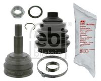 FEBI BILSTEIN 14860 - año modelo desde: 2000<br>Lado de montaje: Eje delantero<br>Lado de montaje: lado de engranaje<br>Peso [kg]: 1,61<br>Dentado int. diferencial, lado engranaje: 33<br>Diámetro exterior [mm]: 94<br>Tipo de articulación: Junta universal de discos<br>long. de embalaje [cm]: 20,0<br>Ancho de embalaje [cm]: 10,5<br>h embalaje [cm]: 10,5<br>