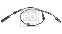 FEBI BILSTEIN 170429 - Longitud [mm]: 885<br>Número de conexiones: 2<br>Lado de montaje: Eje trasero izquierda<br>Lado de montaje: Eje trasero, derecha<br>Longitud de cable [mm]: 785<br>Peso [kg]: 0,04<br>