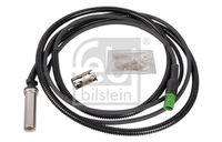 FEBI BILSTEIN 170639 - Número de conexiones: 2<br>Resistencia [Ohm]: 1185<br>Lado de montaje: Eje trasero izquierda<br>Lado de montaje: Eje trasero, derecha<br>Longitud de cable [mm]: 3440<br>Peso [kg]: 0,224<br>Artículo complementario/Información complementaria: con grasa<br>Artículo complementario/Información complementaria: con casquillo<br>