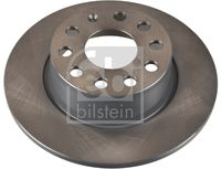 FEBI BILSTEIN 171439 - Lado de montaje: Eje trasero<br>Altura [mm]: 48<br>Número de piezas necesarias: 2<br>Tipo de disco de frenos: macizo<br>Espesor de disco de frenos [mm]: 10<br>Espesor mínimo [mm]: 8<br>Diámetro exterior [mm]: 272<br>Número de orificios: 5<br>Diámetro de centrado [mm]: 65<br>Superficie: revestido<br>