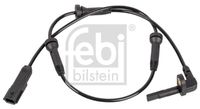 FEBI BILSTEIN 172512 - Número de conexiones: 2<br>Lado de montaje: Eje trasero izquierda<br>Lado de montaje: Eje trasero, derecha<br>Longitud de cable [mm]: 640<br>Peso [kg]: 0,042<br>