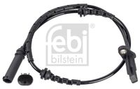 FEBI BILSTEIN 172505 - Equipamiento de vehículo: para vehic. sin auxiliar de aparcamiento<br>Número de conexiones: 2<br>Lado de montaje: Eje trasero izquierda<br>Lado de montaje: Eje trasero, derecha<br>Longitud de cable [mm]: 504<br>Peso [kg]: 0,037<br>