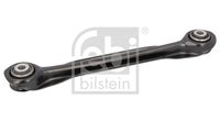 FEBI BILSTEIN 17267 - Material: Chapa de acero<br>Barra / Montante: Barra de empuje<br>Tipo de dirección: Brazo oscilante transversal<br>Lado de montaje: Eje trasero arriba<br>Lado de montaje: ambos lados<br>Lado de montaje: posterior<br>Peso [kg]: 0,743<br>Artículo complementario/Información complementaria: con rodamientos con goma<br>