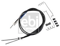 FEBI BILSTEIN 173190 - Cable de accionamiento, freno de estacionamiento