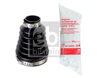 FEBI BILSTEIN 174456 - Longitud [mm]: 59<br>Material: Termoplástico<br>Lado de montaje: Eje trasero izquierda<br>Lado de montaje: Eje trasero, derecha<br>Lado de montaje: lado de rueda<br>Diám. int. 1 [mm]: 27<br>Peso [kg]: 0,210<br>Diám. int. 2[mm]: 53<br>