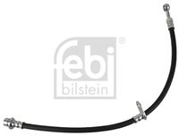 FEBI BILSTEIN 174849 - Lado de montaje: Eje delantero, derecha<br>Rosca 1: Banjo<br>Rosca 2: M10 x 1<br>Referencia artículo par: LH6947<br>Longitud [mm]: 533<br>