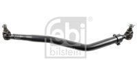 FEBI BILSTEIN 175736 - Longitud [mm]: 669<br>ajustable: ajustable en un lado<br>Tamaño de rosca interior: M38 x 1,5<br>Medida cónica [mm]: 28,6<br>Barra / Montante: Barra de empuje<br>Diámetro de tubo [mm]: 46<br>Peso [kg]: 7,4<br>Artículo complementario / información complementaria 2: con tuerca almenada rebajada<br>