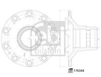 FEBI BILSTEIN 176344 - Buje de rueda