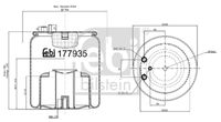 FEBI BILSTEIN 177935 - Fuelle, suspensión neumática