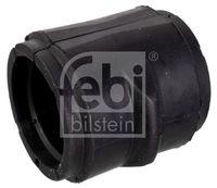 FEBI BILSTEIN 15167 - Longitud [mm]: 110<br>Ancho [mm]: 110<br>Espesor [mm]: 66<br>Diámetro interior [mm]: 71<br>Diámetro exterior [mm]: 110<br>Material: Caucho/metal<br>Lado de montaje: Eje delantero<br>Peso [kg]: 1,032<br>