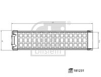 BOSCH F026400242 - Filtro de aire complementario