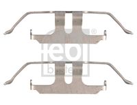 BOSCH 1987474811 - Kit de accesorios, pastillas de frenos