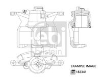 FEBI BILSTEIN 178099 - año construcción hasta: 05/2015<br>para diámetro disco de freno [mm]: 256<br>Referencia artículo par: 178099<br>diámetro émbolo pinza de freno [mm]: 54<br>Tipo de pinza de freno: Pinza de freno (1 émbolos)<br>Material: Hierro fundido<br>Lado de montaje: Eje delantero, izquierda<br>Peso [kg]: 2,78<br>