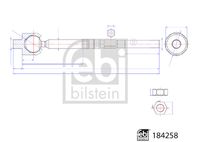 FAI AutoParts SS10450 - Rosca 2: M14x1.5<br>Lado de montaje: Eje delantero, izquierda<br>Lado de montaje: Eje delantero, derecha<br>Longitud [mm]: 260<br>Ancho [mm]: 40<br>Altura [mm]: 40<br>Long. rótula axial [mm]: 243<br>