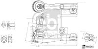 A.B.S. 230565 - Lado de montaje: Eje delantero, izquierda<br>Lado de montaje: exterior<br>Medida de rosca: FM14X1.5 RHT<br>Medida cónica [mm]: 16,2<br>Longitud [mm]: 154<br>Material: Aluminio<br>Rosca 2: MM14X1.5 RHT<br>Referencia artículo par: 230565<br>Peso [kg]: 0,436<br>