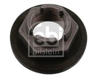 FEBI BILSTEIN 18695 - año construcción hasta: 10/2001<br>Lado de montaje: Eje delantero<br>Espesor [mm]: 23<br>Tamaño de rosca interior: M22 x 1,5<br>Calidad/Clase: 8<br>Ancho de llave: 32<br>Tipo de rosca: con rosca derecha<br>Perfil cabeza tornillo/tuerca: Hexágono exterior<br>Material: Acero<br>Superficie: fosfatada<br>Peso [kg]: 0,059<br>