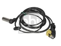 FEBI BILSTEIN 174327 - Número de conexiones: 2<br>Resistencia [Ohm]: 1185<br>Lado de montaje: Eje delantero, izquierda<br>Lado de montaje: Eje delantero, derecha<br>Longitud de cable [mm]: 1420<br>Peso [kg]: 0,103<br>Artículo complementario/Información complementaria: con grasa<br>Artículo complementario/Información complementaria: con casquillo<br>