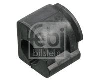 FEBI BILSTEIN 19050 - Longitud [mm]: 48<br>Ancho [mm]: 30<br>Espesor [mm]: 30<br>Diámetro interior [mm]: 16,2<br>Material: Caucho<br>Lado de montaje: Eje trasero<br>Peso [kg]: 0,037<br>