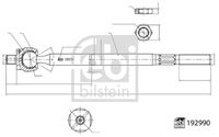 BLUE PRINT ADN153189 - Tubo flexible de frenos