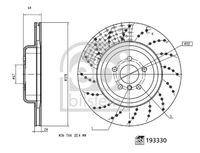 FEBI BILSTEIN 173008 - Frenos: Para vehículos sin frenos deportivos M<br>Referencia artículo par: 173008<br>Espesor de disco de frenos [mm]: 20<br>Llanta, nº de taladros: 5<br>Cantidad de agujeros de fijación: 1<br>Espesor [mm]: 64,3<br>Diámetro exterior [mm]: 330<br>corona de agujeros - Ø [mm]: 112<br>Superficie: revestido<br>Tipo de disco de frenos: ventilación interna<br>Lado de montaje: Eje trasero, derecha<br>Espesor mínimo [mm]: 18,4<br>Diámetro de centrado [mm]: 67<br>Peso [kg]: 9,0<br>