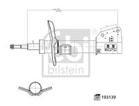 BREMSI SA0987 - Lado de montaje: Eje delantero<br>Sistema de amortiguadores: Bitubular<br>Tipo de amortiguador: Presión de gas<br>Tipo de amortiguador: Columna de amortiguador<br>Tipo de amortiguador: Amortiguador con muelle de tope<br>Tipo de sujeción de amortiguador: Espiga arriba<br>