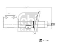 BOGE 32AQ6A - Lado de montaje: Eje delantero<br>Suspensión: para vehículos con chasis estándar<br>Tipo de amortiguador: Columna de amortiguador<br>Sistema de amortiguadores: Bitubular<br>Tipo de amortiguador: Presión de gas<br>Parámetro: ST32/22XA<br>Tipo de sujeción de amortiguador: Espiga arriba<br>SVHC: No hay información disponible, diríjase al fabricante.<br>